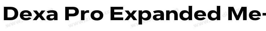 Dexa Pro Expanded Me字体转换